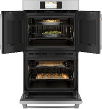 CTD90FP2NS1 Cafe Professional French Door Smart Double Wall Oven - 10.0 cu. ft., 30 Inch Stainless Steel-2