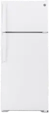 GTS18HGNRWW GE 17.5 cu ft Top Freezer Refrigerator - 28 W White