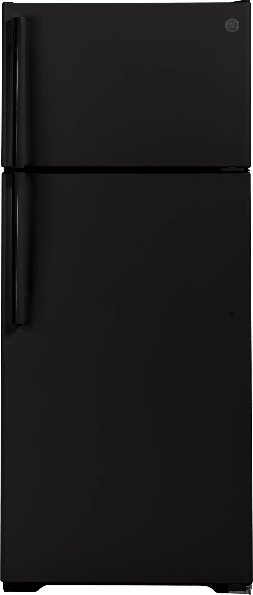 GTS18HGNRBB GE 17.5 cu ft Top Freezer Refrigerator - 28 W Black-1