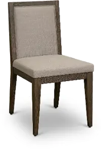 Modesto Modern Gray Upholstered Dining Room Chair
