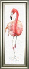 Gracefully Pink VII Framed Print Wall Art