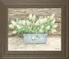Flowers and Garden Tulips Framed Print Wall Art