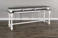 Two Tone Bar Table Console - Bourbon County
