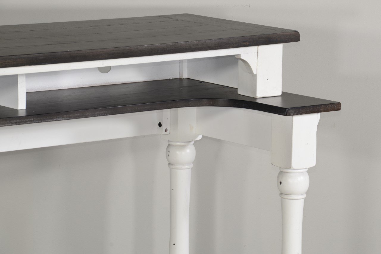 Two Tone Bar Table Console - Bourbon County-4