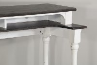 Two Tone Bar Table Console - Bourbon County-4