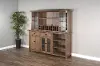 Clearance Doe Valley Rustic Brown Dining Room Buffet and Hutch