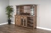 Rustic Brown Dining Room Buffet and Hutch - Doe Valley