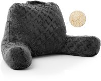 ZZ00SFRP Gray Memory Foam Reading Lounge Pillow - Z Lounge-2