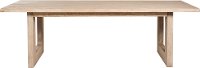 Contemporary Whitewash Dining Room Table - Sasha-3