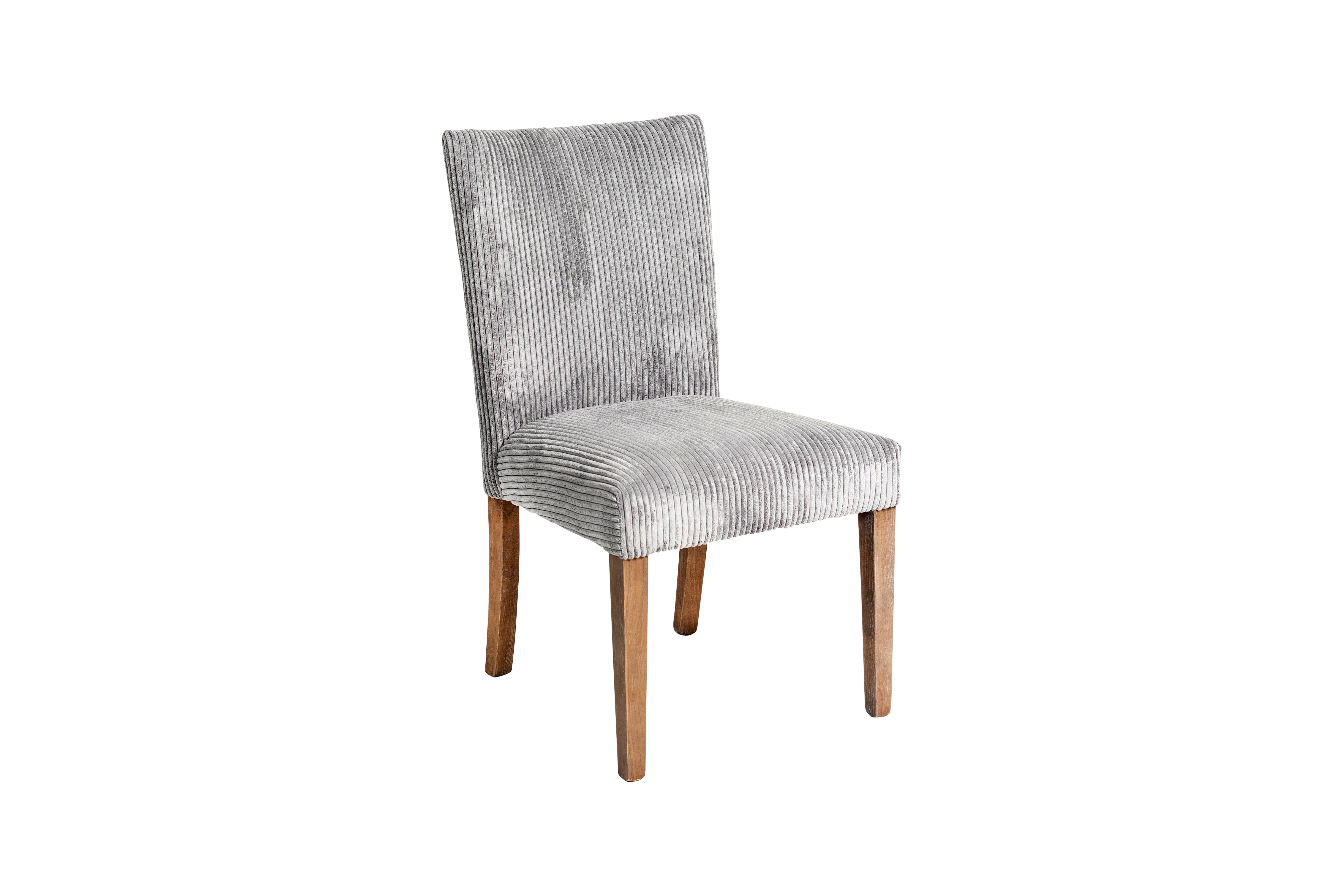 Contemporary Gray Upholstered Dining Room Chair - Sasha-1