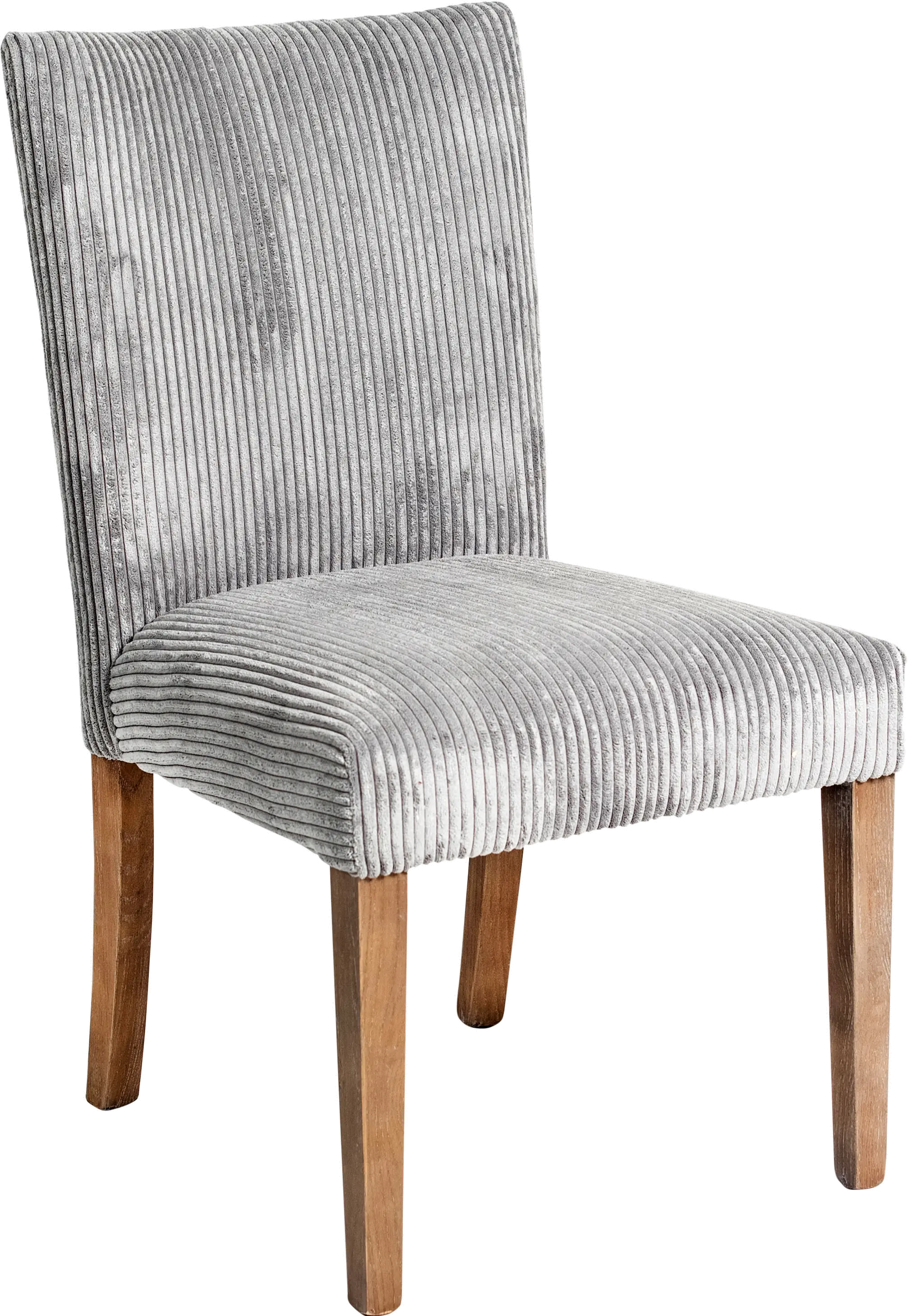Contemporary Gray Upholstered Dining Room Chair - Sasha-1
