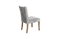 Contemporary Gray Upholstered Dining Room Chair - Sasha-2