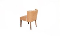 Natural Faux Leather Upholstered Dining Room Chair - Charlie-3