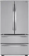 LMWS27626S LG 26.9 cu ft French Door Refrigerator - Stainless Steel