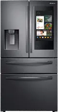 RF22R7551SG Samsung 22.4 cu ft 4 Door Refrigerator - Counter Depth Black Stainless Steel