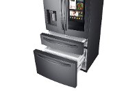 RF22R7551SG Samsung French Door Food Showcase Smart Refrigerator - Counter Depth, 22.4 cu. ft., 36 Inch Black Stainless Steel-2