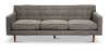 Mid Century Modern Storm Gray Sofa - Rosa