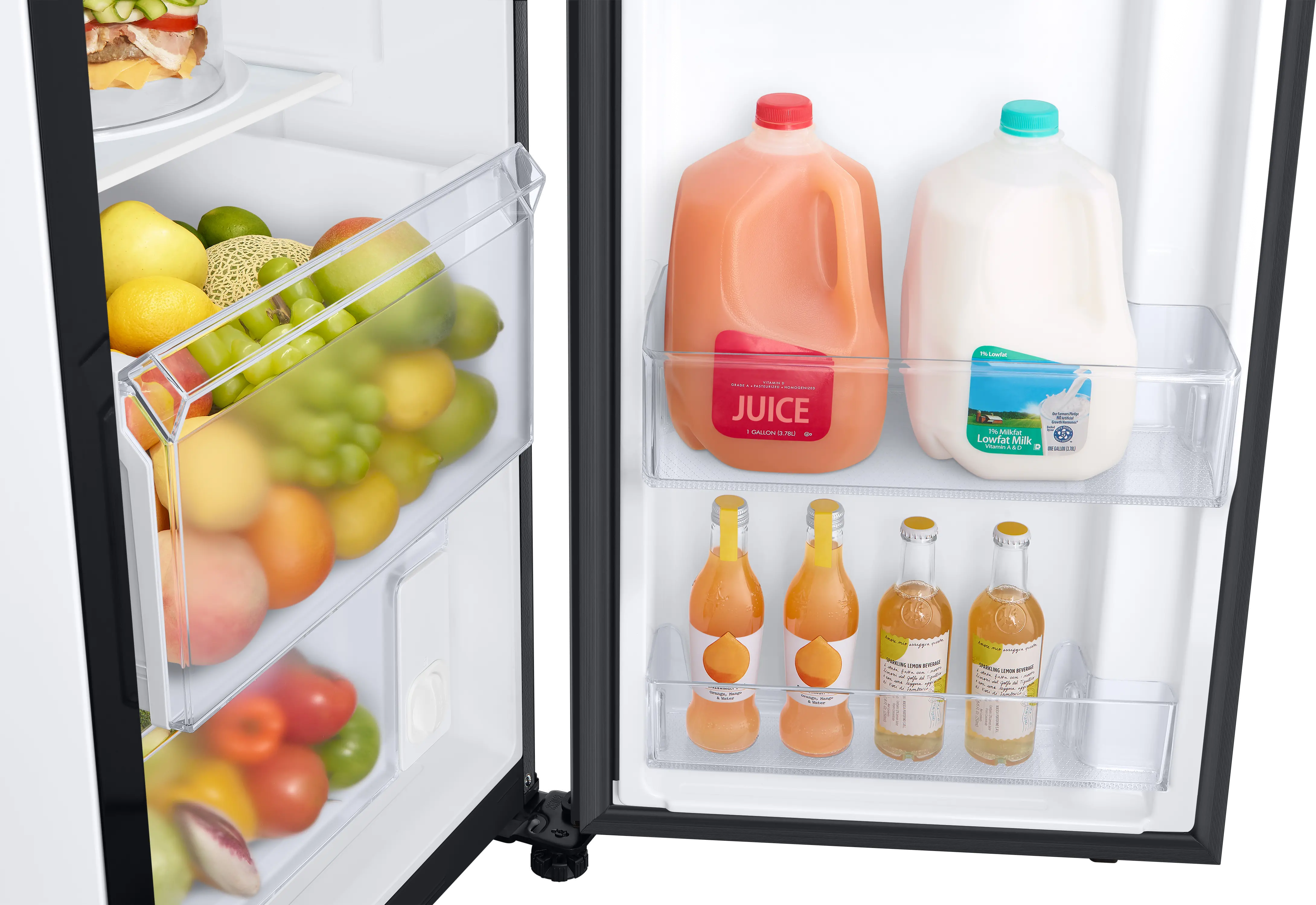 RS22T5561SG Samsung 22.5 cu ft Side by Side Refrigerator - Counter Depth Black Stainless Steel-5