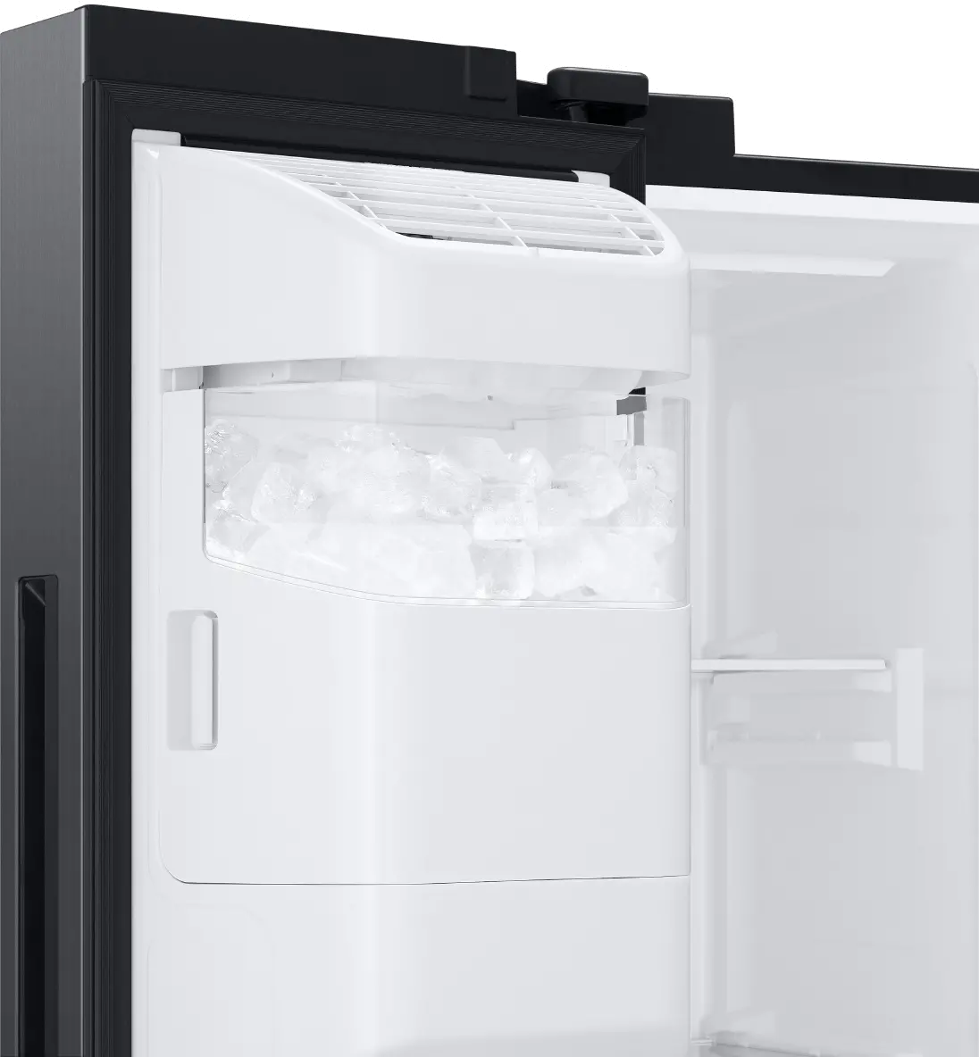 RS22T5561SG Samsung 22.5 cu ft Side by Side Refrigerator - Counter Depth Black Stainless Steel-6