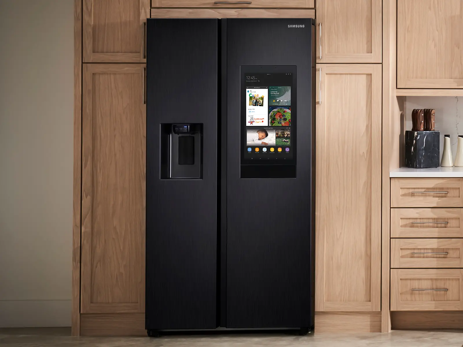 RS22T5561SG Samsung 22.5 cu ft Side by Side Refrigerator - Counter Depth Black Stainless Steel-8