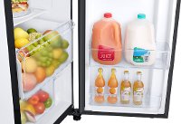 RS22T5561SG Samsung 36 Inch Side by Side Smart Refrigerator with Family Hub - Counter Depth, 22.5 cu. ft., Black Stainless Steel-5