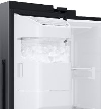 RS22T5561SG Samsung 36 Inch Side by Side Smart Refrigerator with Family Hub - Counter Depth, 22.5 cu. ft., Black Stainless Steel-6