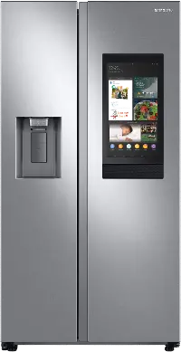RS22T5561SR Samsung 22.5 cu ft Side by Side Refrigerator - Counter Depth Stainless Steel