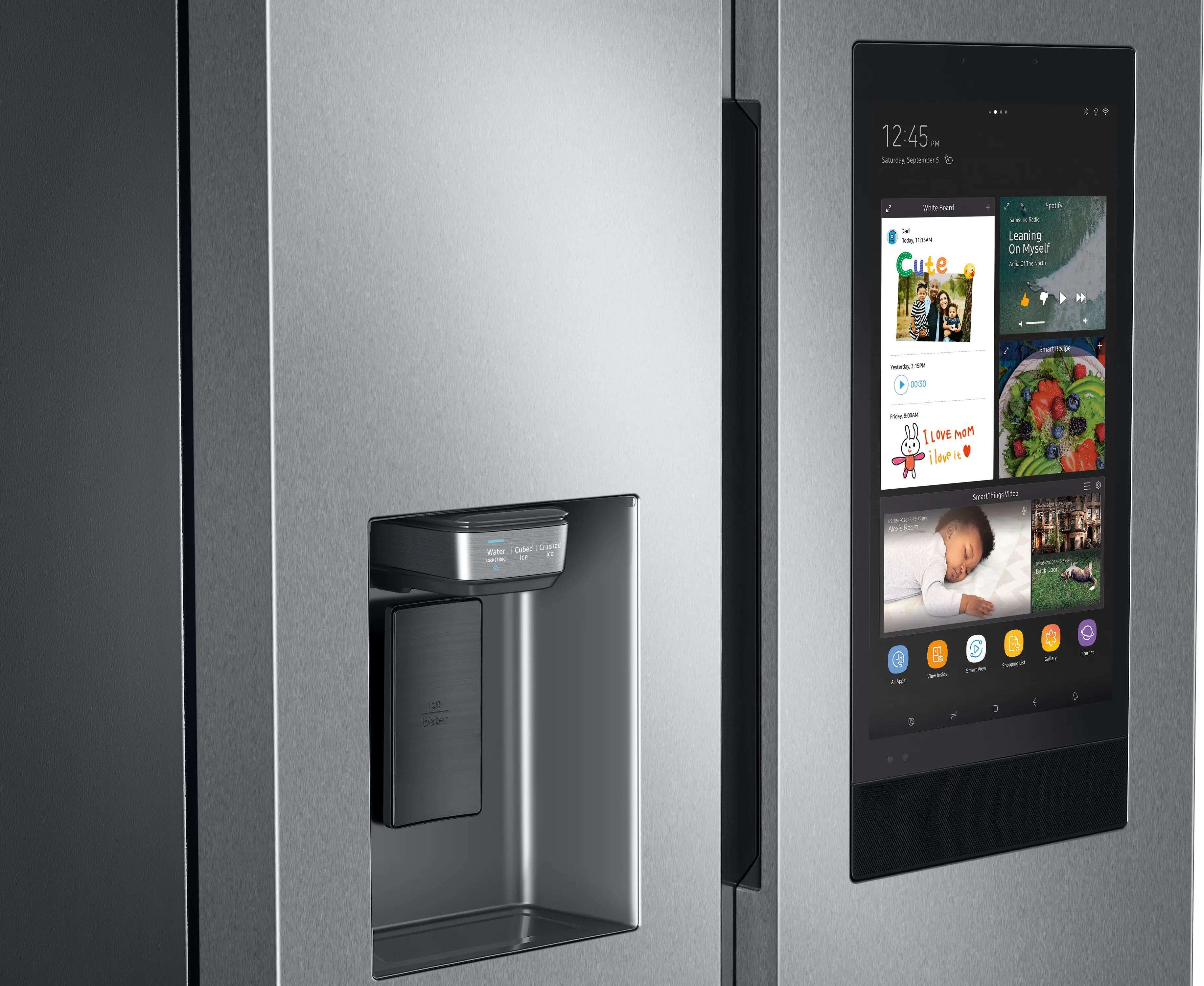 RS27T5561SR Samsung 26.7 cu ft Side by Side Refrigerator - Stainless Steel-7