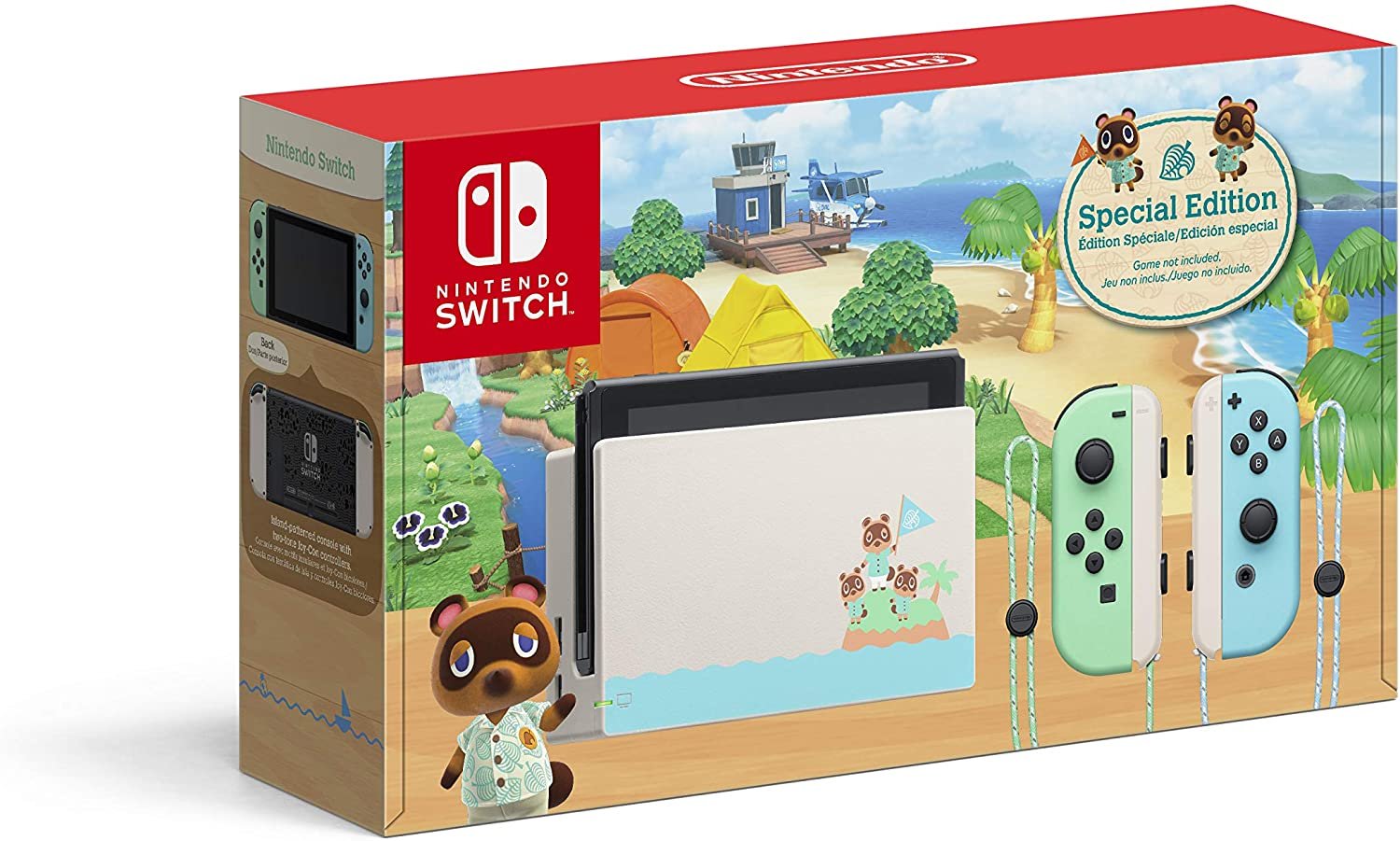 SWI HADSKEAAA Nintendo Switch Console- Animal Crossing: New Horizons-1