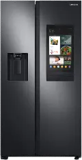 RS27T5561SG Samsung 26.7 cu ft Side by Side Refrigerator - Black Stainless Steel