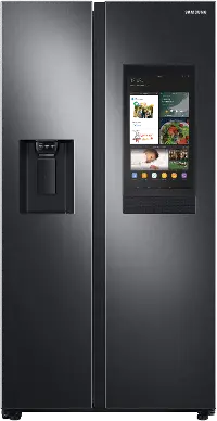 RS27T5561SG Samsung 26.7 cu ft Side by Side Refrigerator - Black Stainless Steel