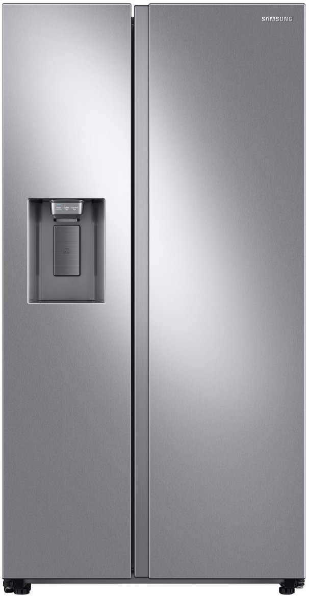 RS22T5201SR Samsung 36 Inch Counter Depth Side by Side Refrigerator - 22 cu. ft. Smudge Resistant Stainless Steel-1