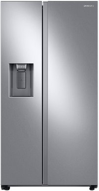 RS22T5201SR Samsung 36 Inch Counter Depth Side by Side Refrigerator - 22 cu. ft. Smudge Resistant Stainless Steel