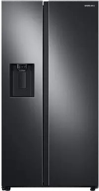 RS22T5201SG Samsung 22 cu ft Side by Side Refrigerator - Counter Depth Stainless Steel