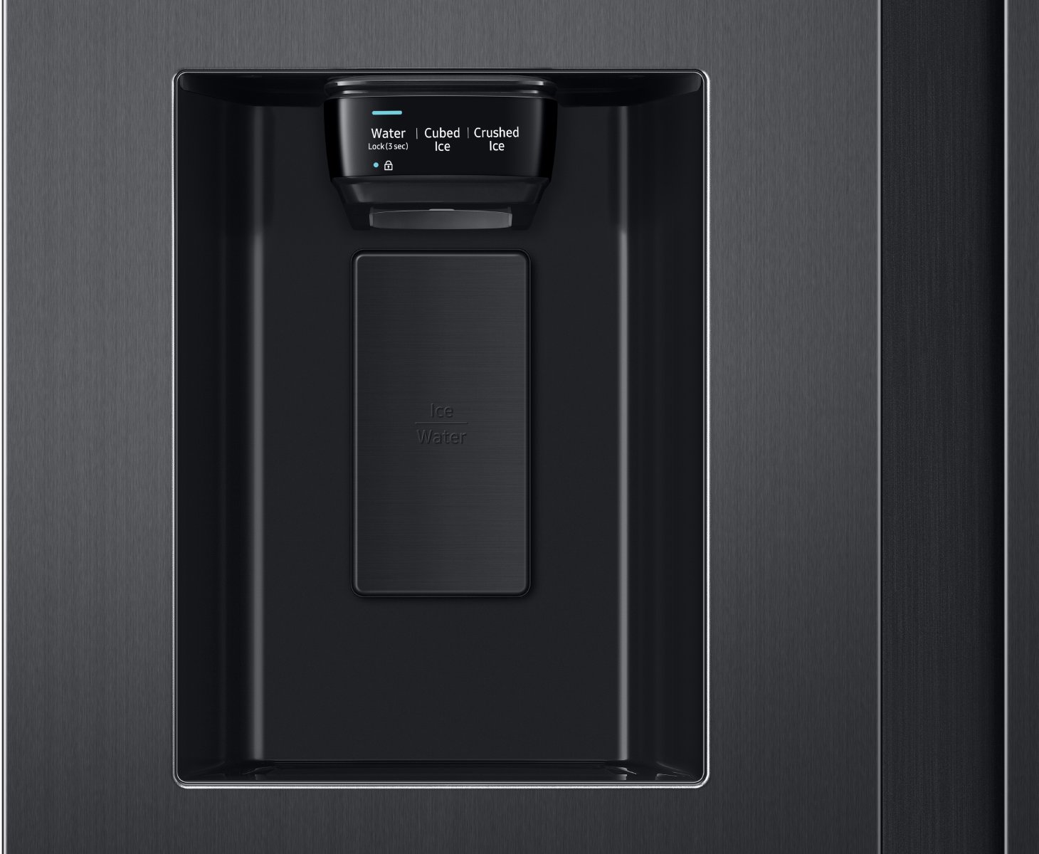 RS22T5201SG Samsung 36 Inch Counter Depth Side by Side Refrigerator - 22 cu. ft. Smudge Resistant Black Stainless Steel-3