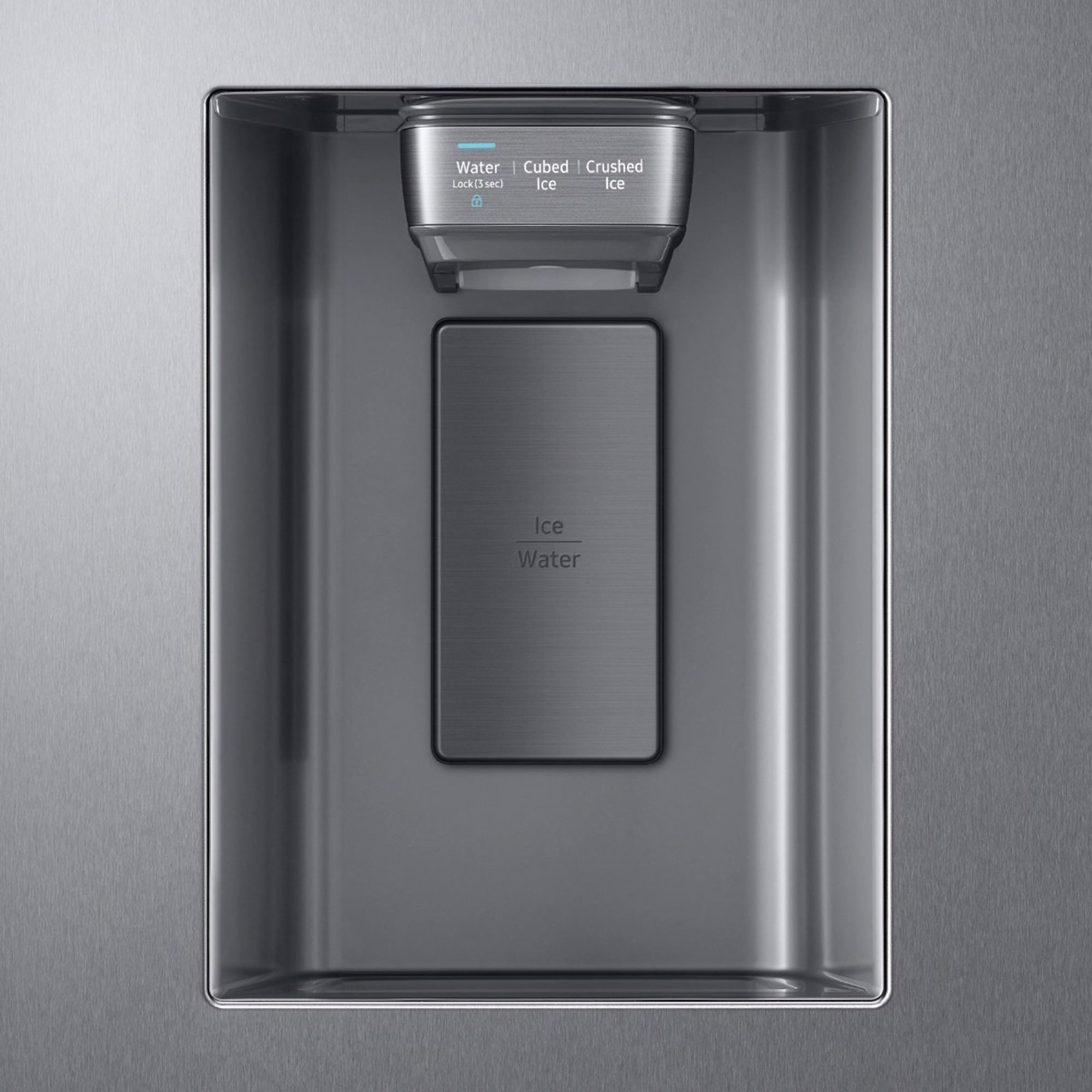 RS27T5200SR Samsung 27.4 cu ft Side by Side Refrigerator - 36 W Smudge Resistant Stainless Steel-2