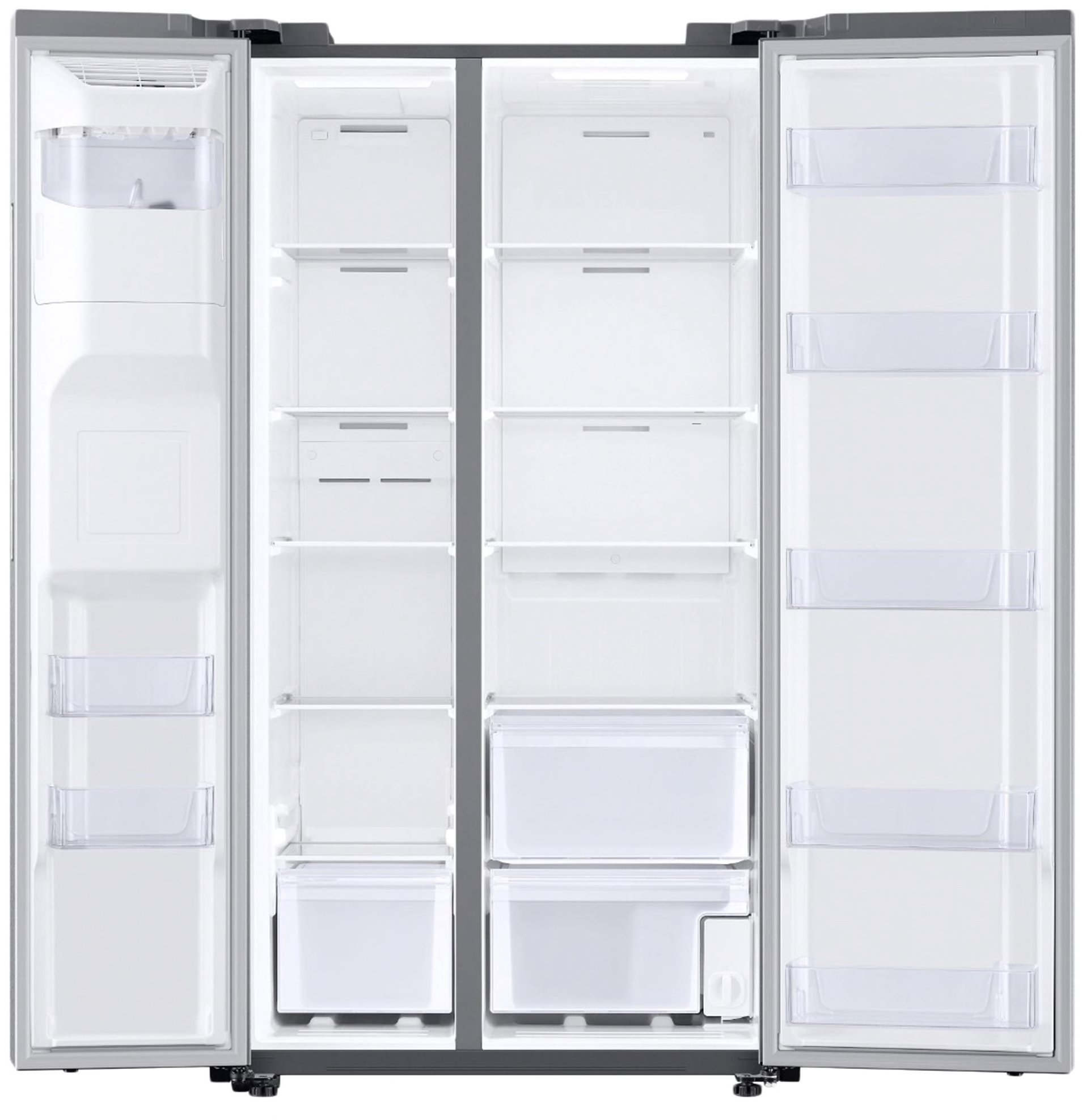 RS27T5200SR Samsung 27.4 cu ft Side by Side Refrigerator - 36 W Smudge Resistant Stainless Steel-4