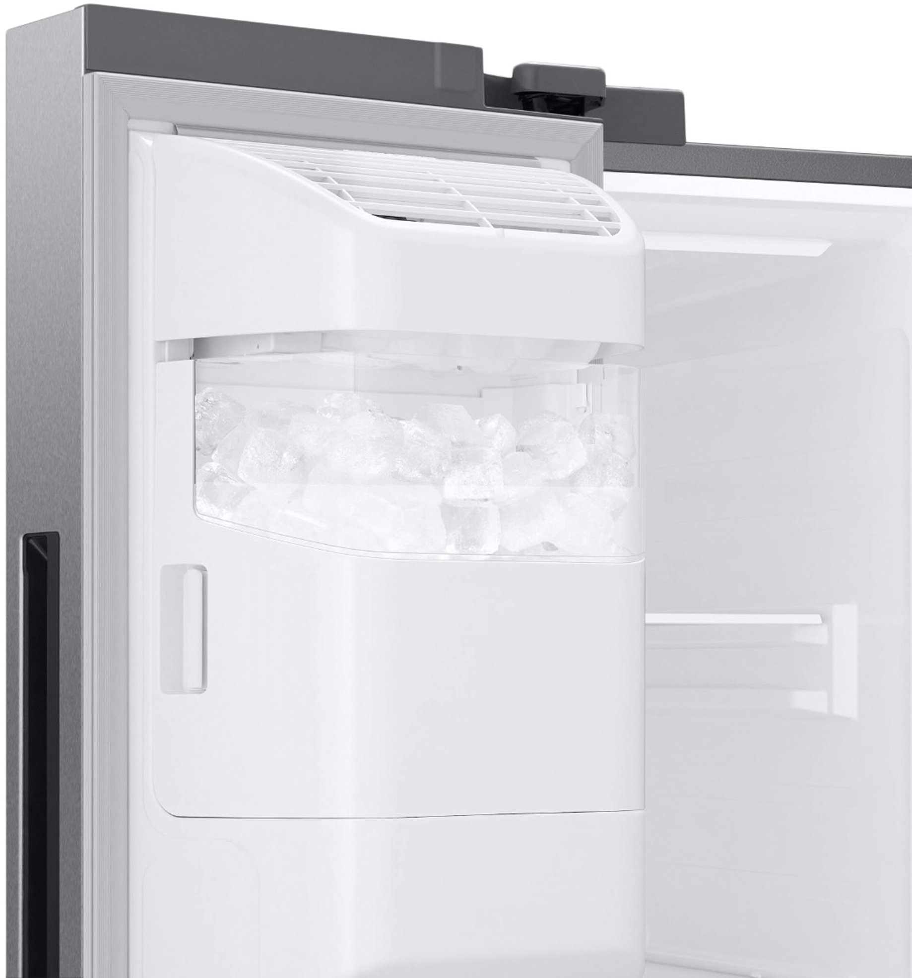 RS27T5200SR Samsung 27.4 cu ft Side by Side Refrigerator - 36 W Smudge Resistant Stainless Steel-5
