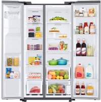 RS27T5200SR Samsung 36 Inch Side by Side Refrigerator - 27.4 cu. ft. Smudge Resistant Stainless Steel-3
