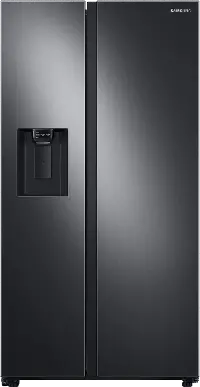 RS27T5200SG Samsung 27.4 cu ft Side by Side Refrigerator - Black Stainless Steel
