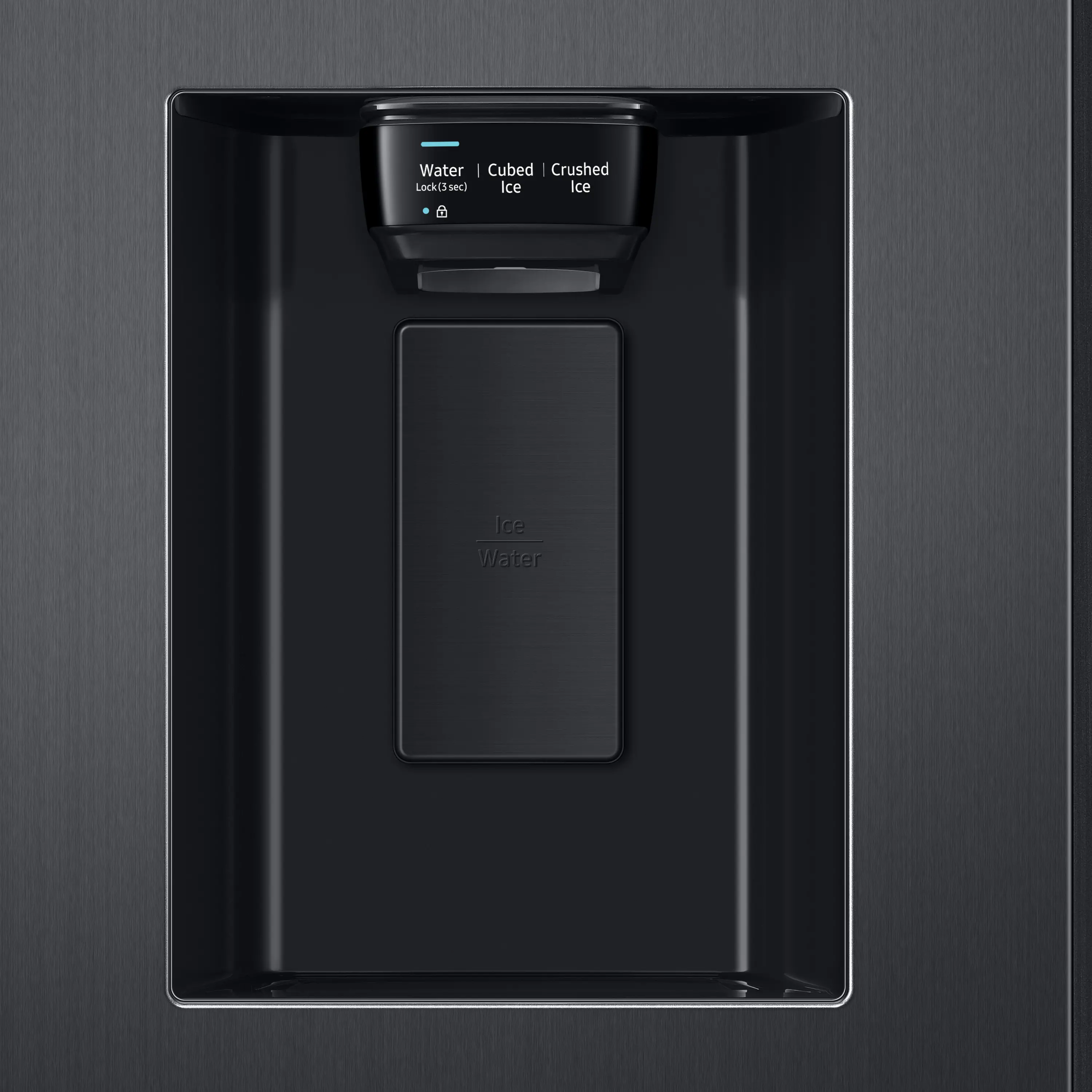 RS27T5200SG Samsung 27.4 cu ft Side by Side Refrigerator - Black Stainless Steel-3