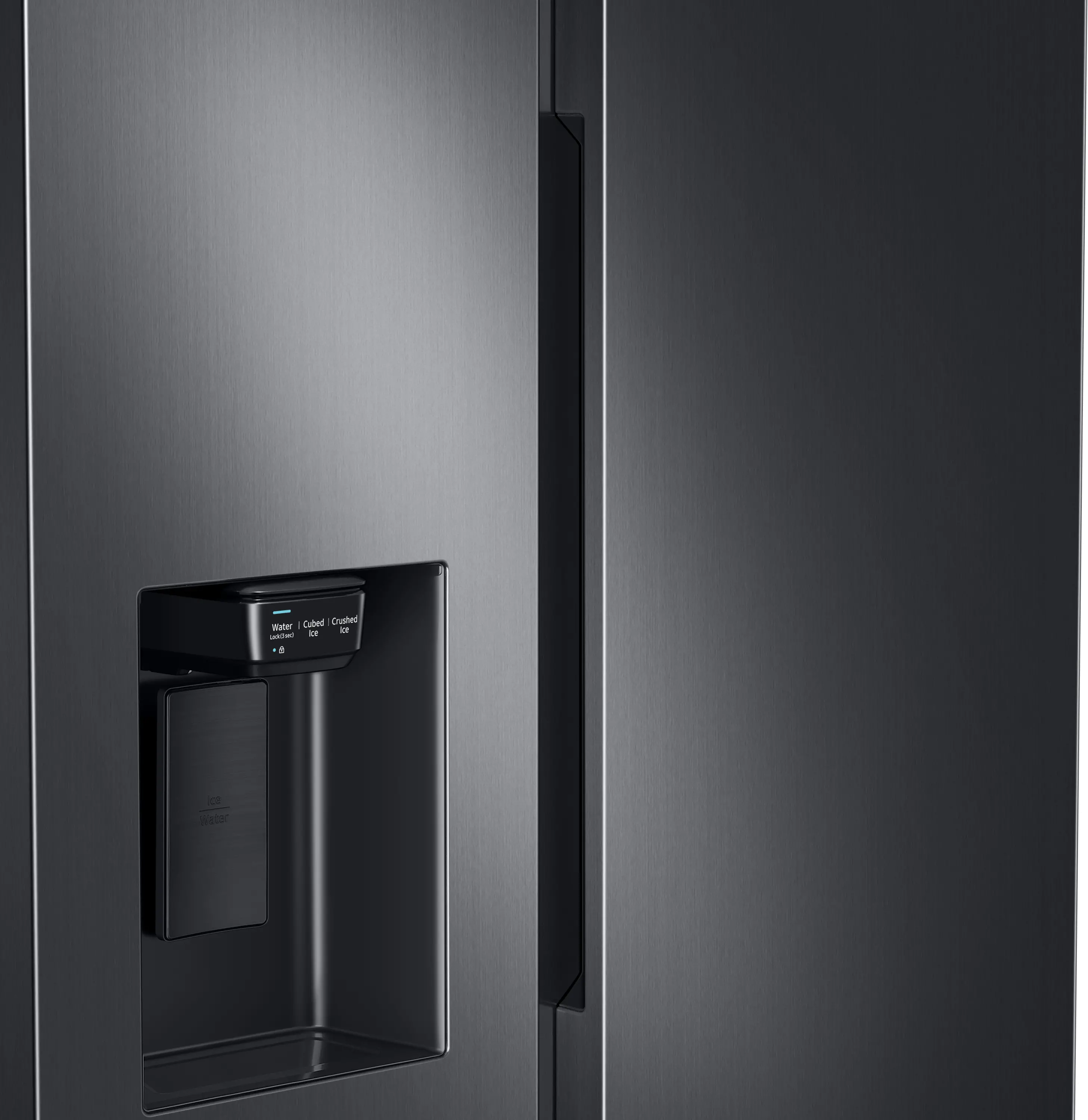 RS27T5200SG Samsung 27.4 cu ft Side by Side Refrigerator - Black Stainless Steel-5