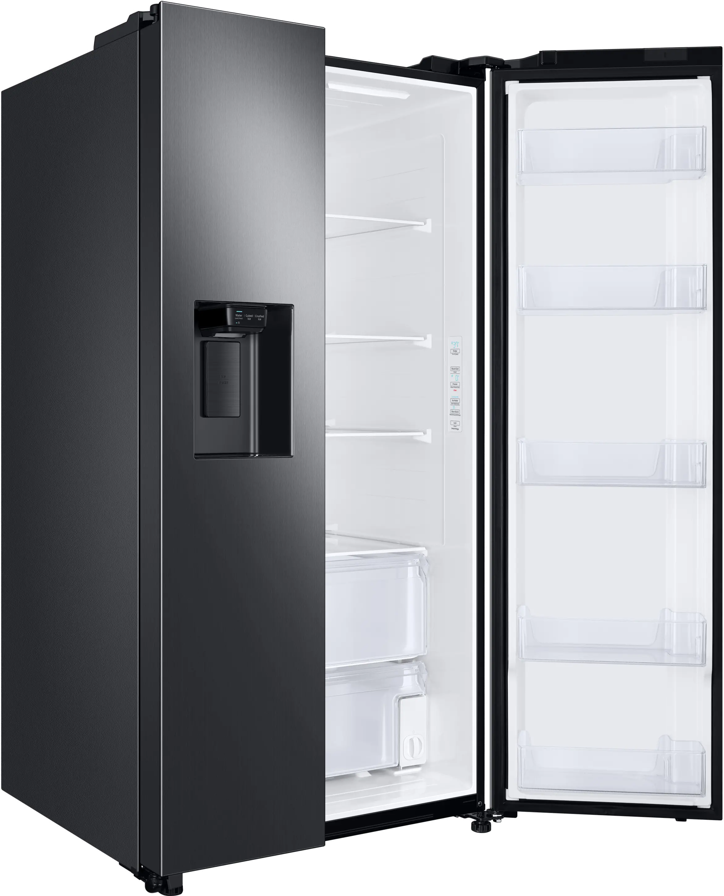 RS27T5200SG Samsung 27.4 cu ft Side by Side Refrigerator - Black Stainless Steel-7