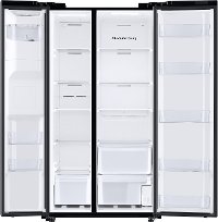 RS27T5200SG Samsung 36 Inch Side by Side Refrigerator - 27.4 cu. ft. Smudge Resistant Black Stainless Steel-2