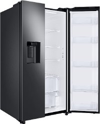 RS27T5200SG Samsung 36 Inch Side by Side Refrigerator - 27.4 cu. ft. Smudge Resistant Black Stainless Steel-7