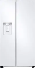 RS27T5200WW Samsung 27.4 cu ft Side by Side Refrigerator - White