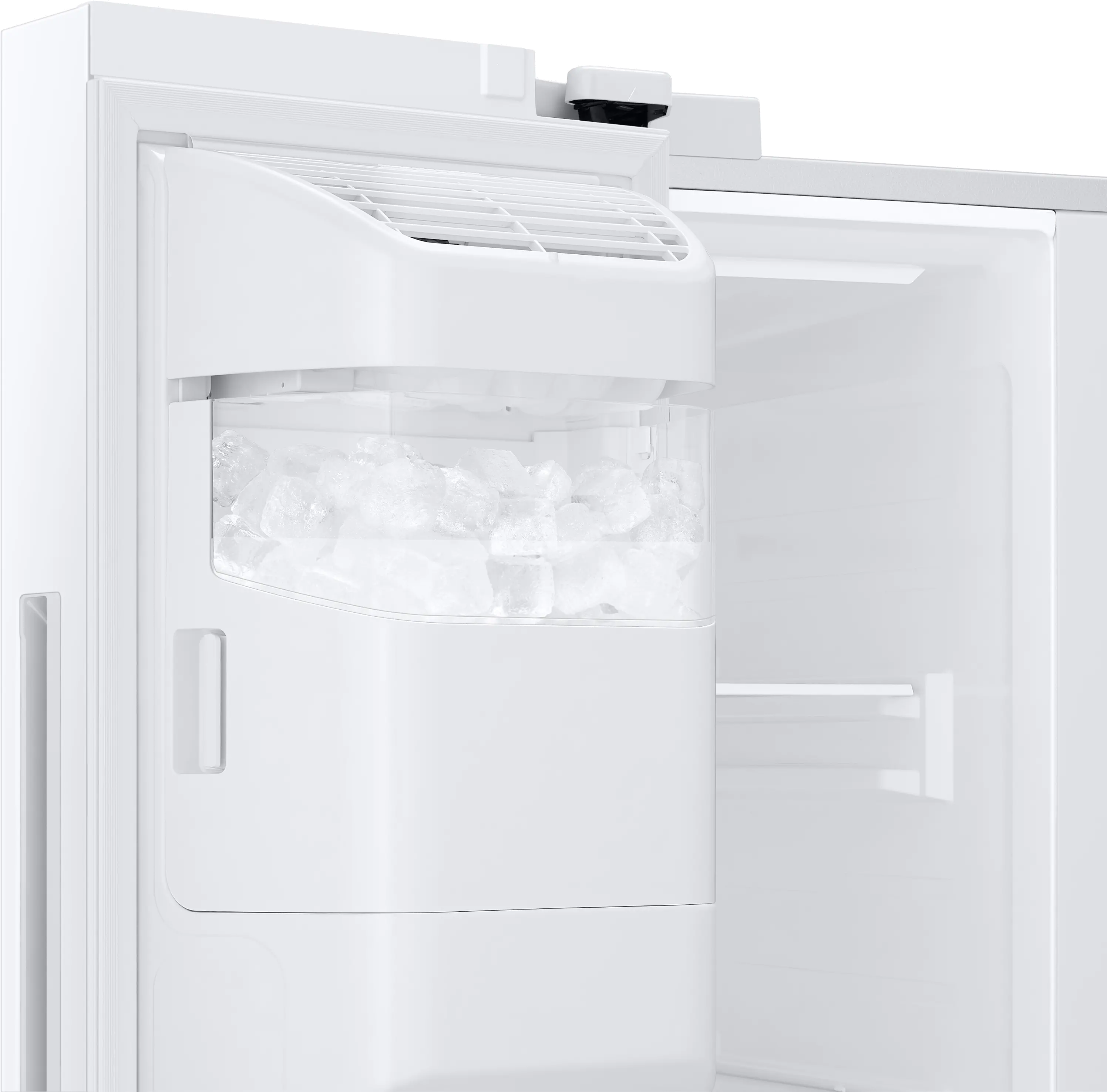 RS27T5200WW Samsung 27.4 cu ft Side by Side Refrigerator - White-8