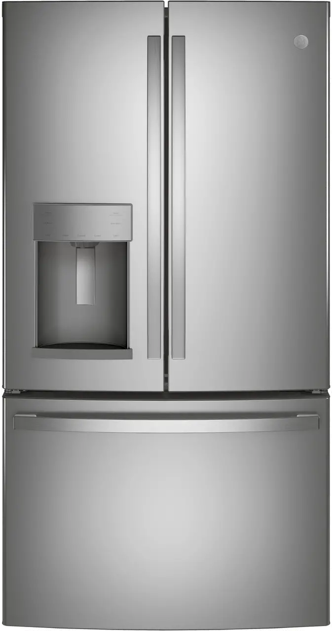 GFD28GYNFS GE 27.65 cu ft French Door in Door Refrigerator - Stainless Steel-1