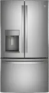 GFD28GYNFS GE 27.65 cu ft French Door in Door Refrigerator - Stainless Steel