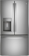GFD28GYNFS GE 36 Inch French Door in Door Refrigerator - 27.65 cu. ft. Fingerprint Resistant Stainless Steel
